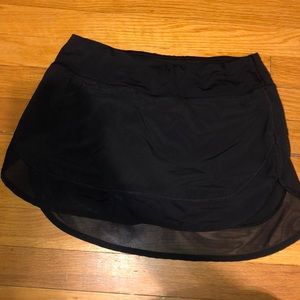 Lululemon Black tennis skirt